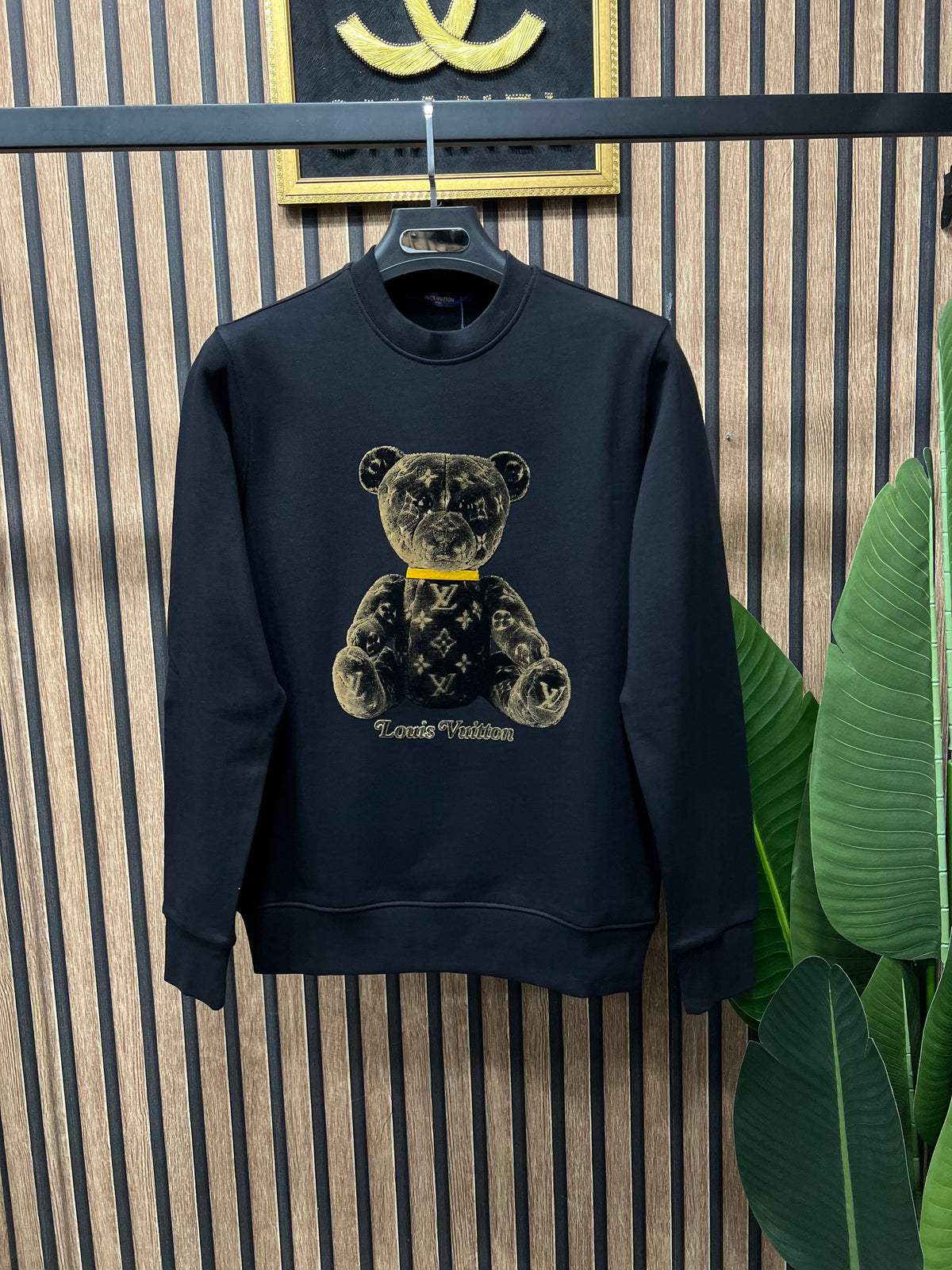 Louis Vuitton bear φούτερ L-0440