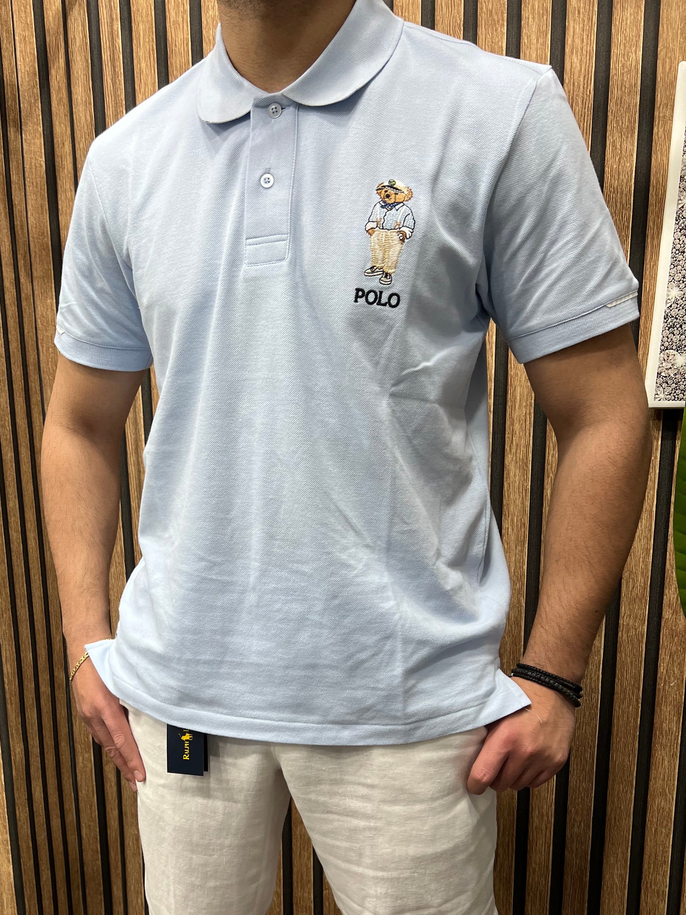 T-shirt Polo Ralph Lauren light blue p-998