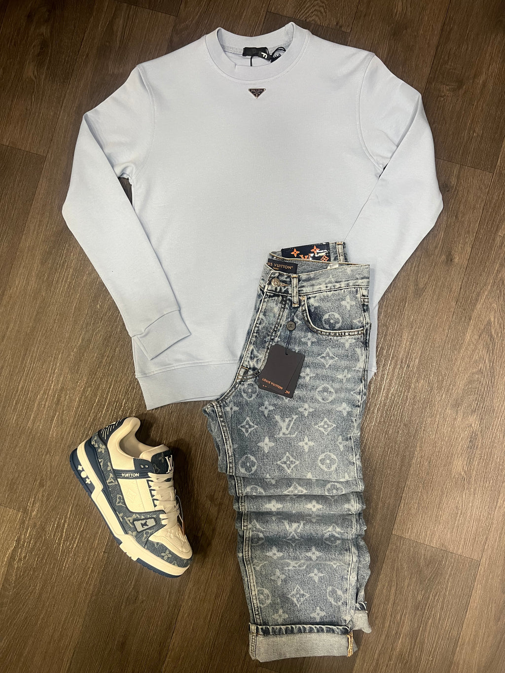Jeans Louis Vuitton monogram l-503
