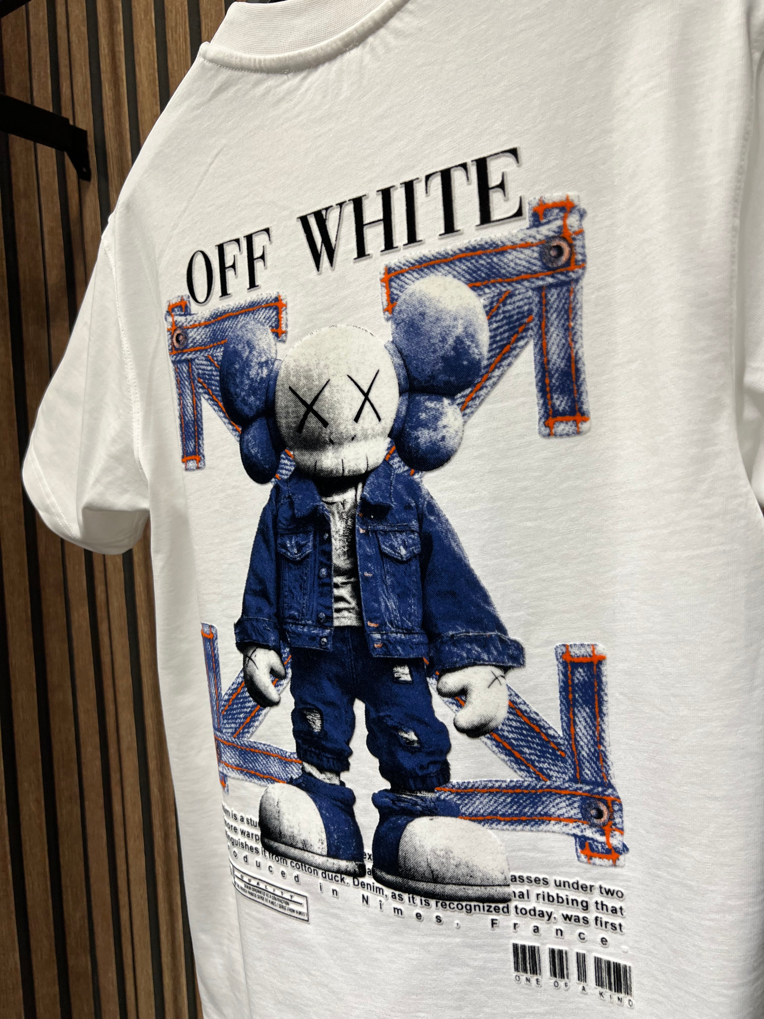 T-shirt Off White Kaws o-2007