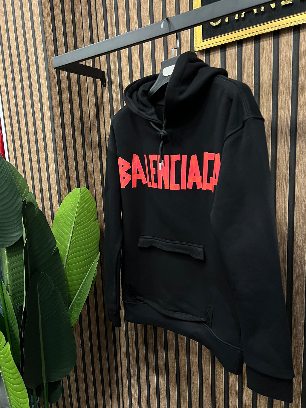 Balenciaga Φούτερ με κουκούλα b-11