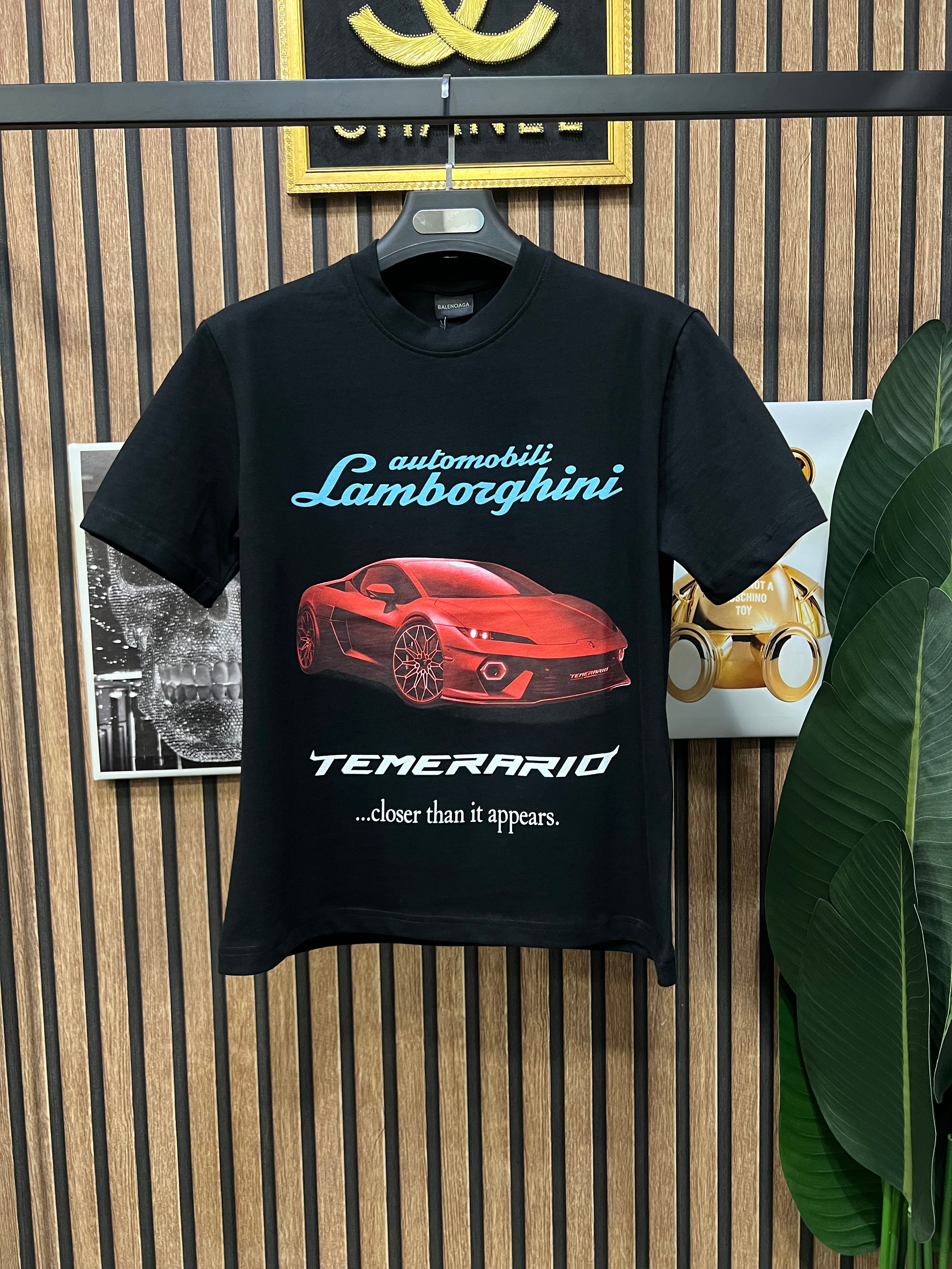 T-shirt Balenciaga Lamborghini b-681