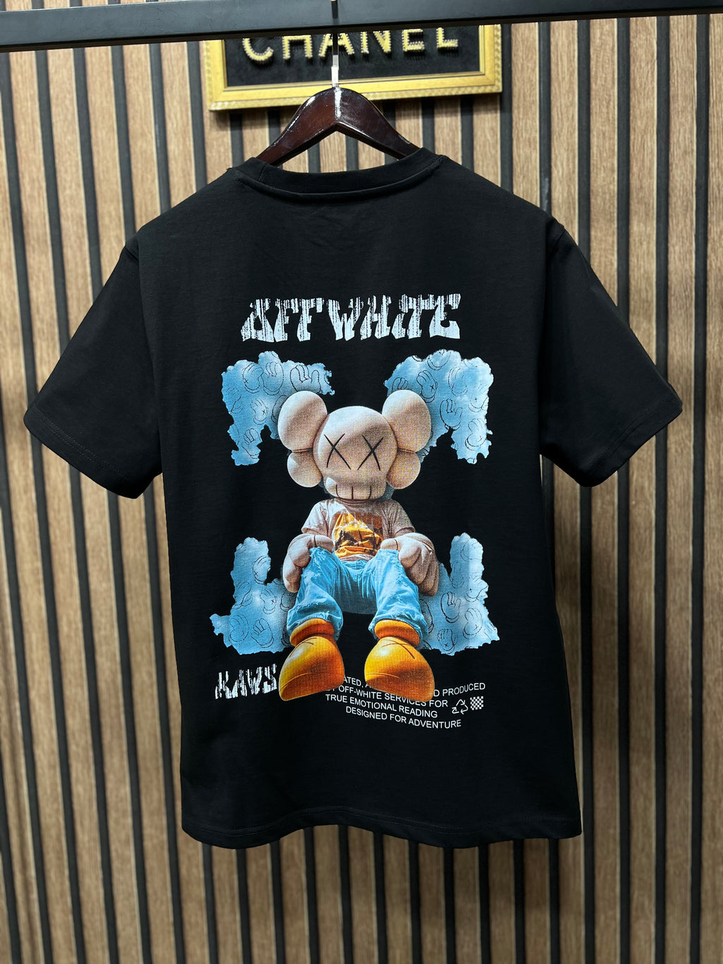 T-shirt Off White  Kaws o-2886