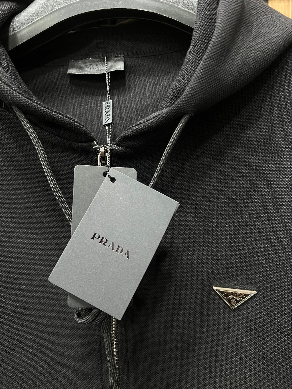 Prada ζακέτα πικέ p-0120