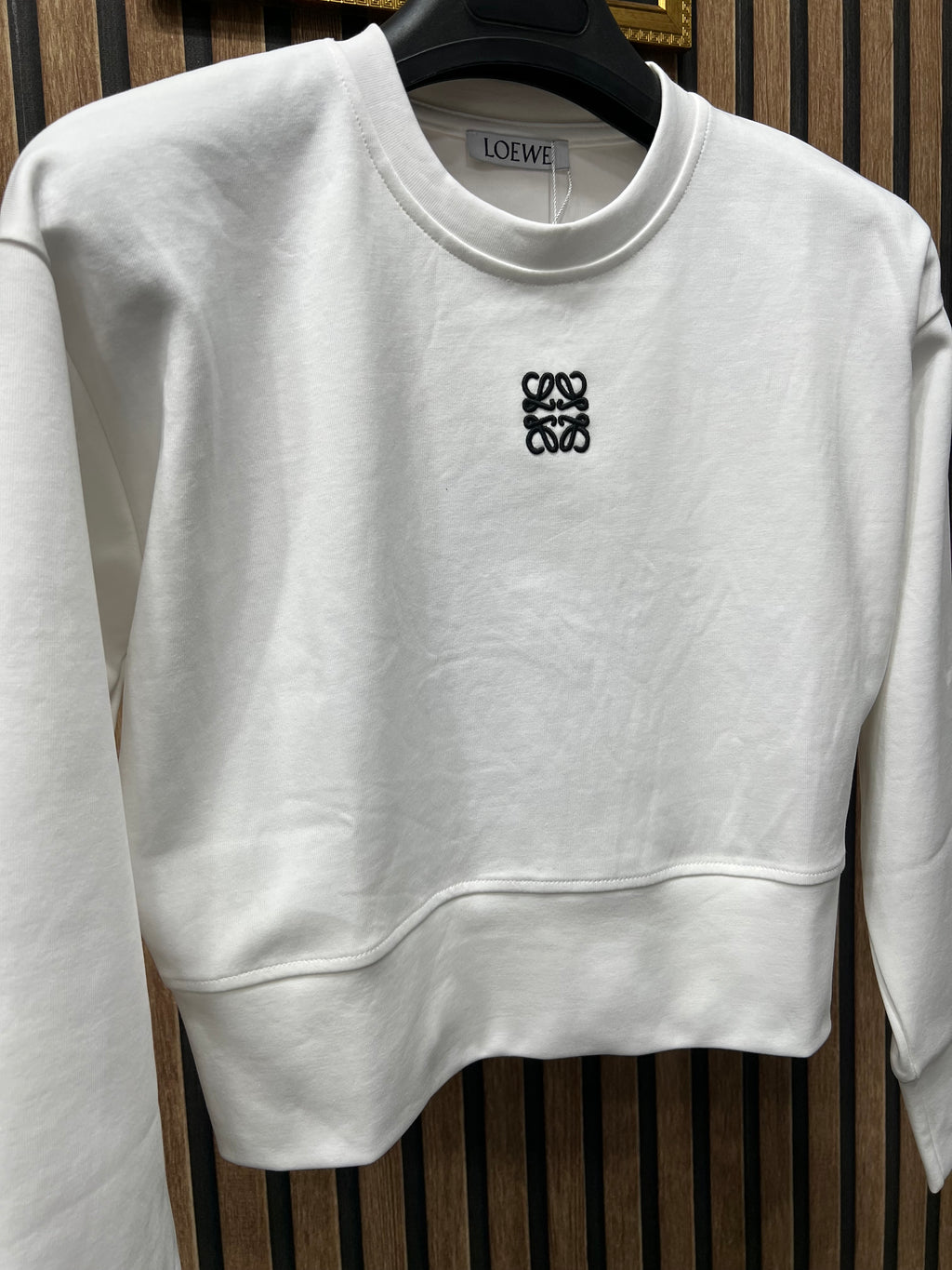 Loewe φούτερ γυναικείο crop l-303