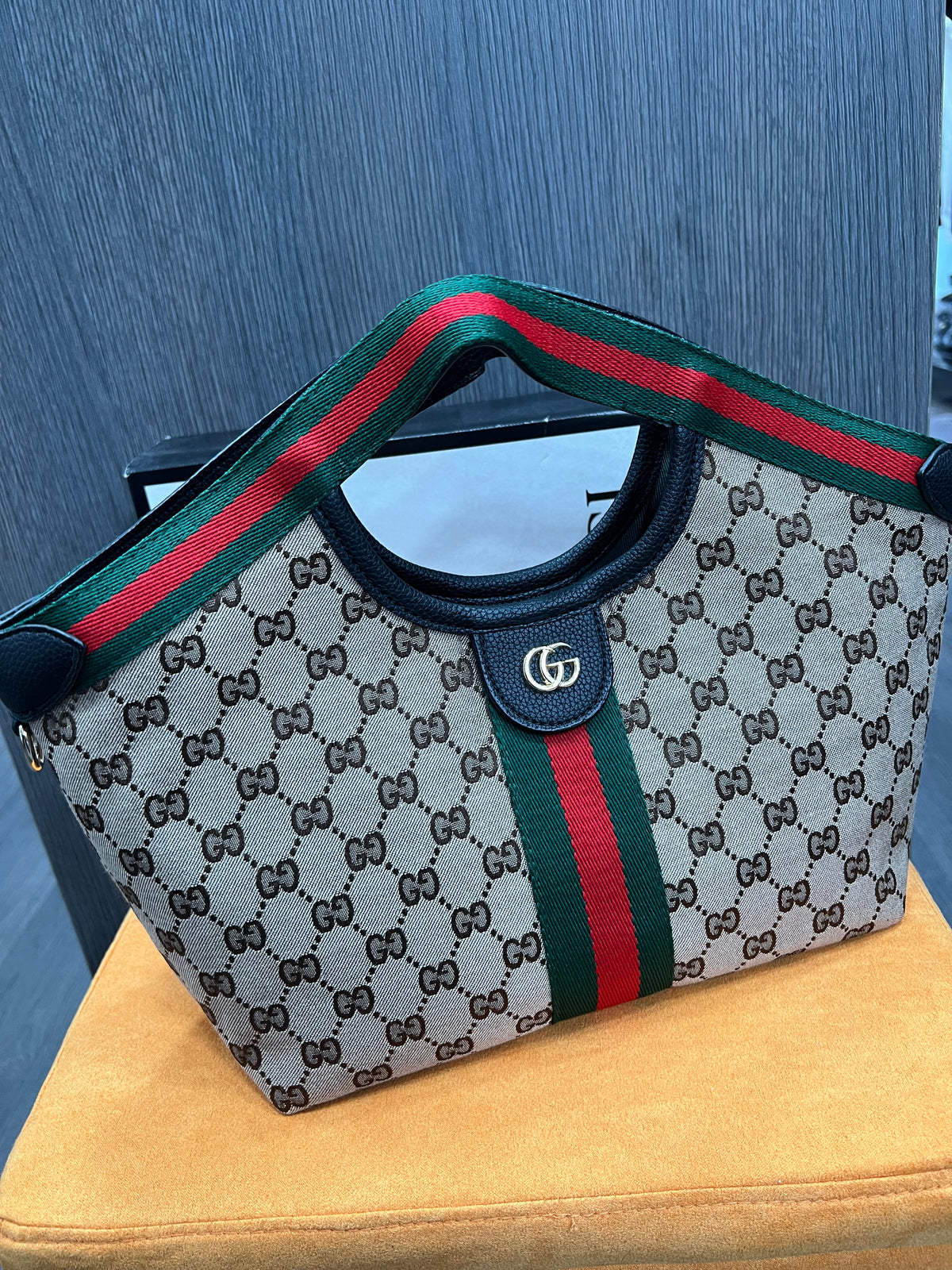 Τσάντα Gucci  Giglio small tote bag gg monogram g-0330