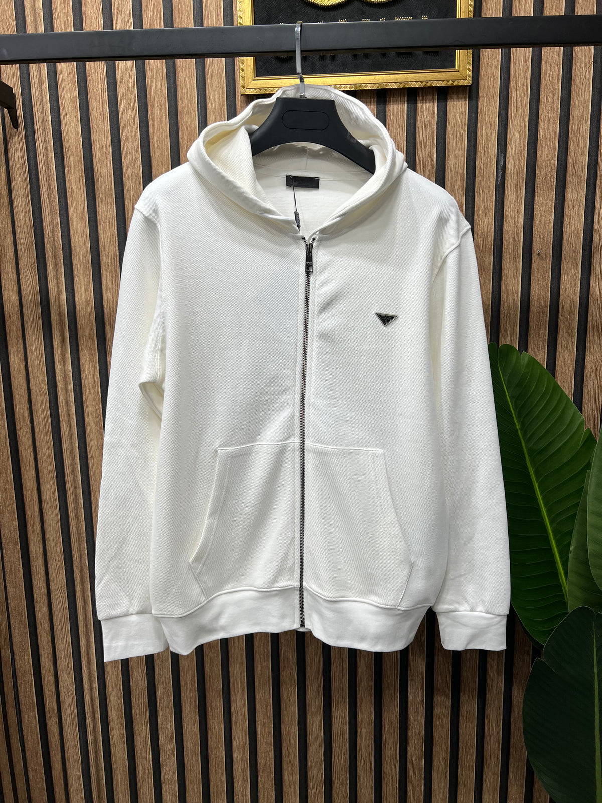 Prada ζακέτα πικέ p-0110