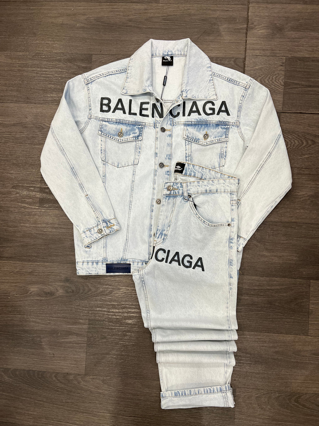Balenciaga jeans σετ b-4467