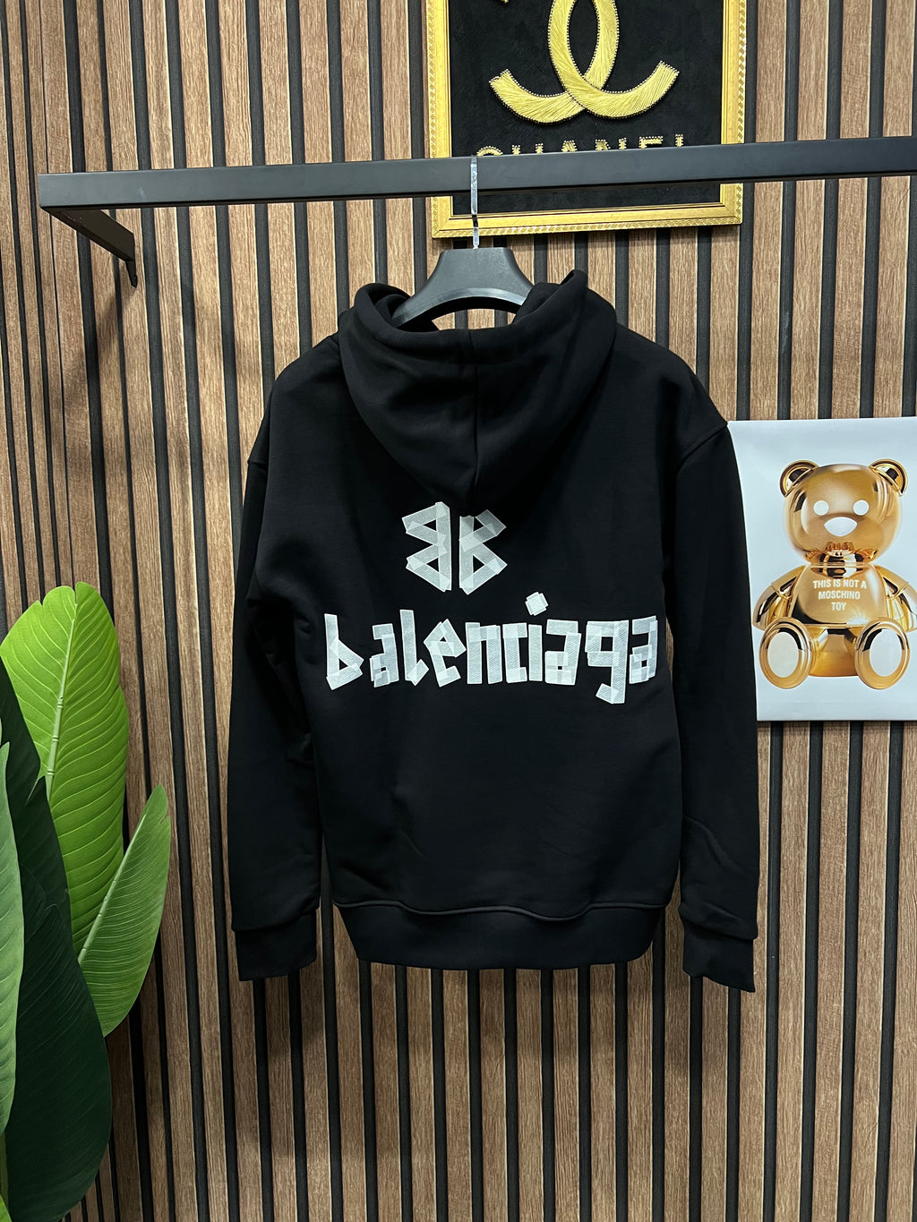 Balenciaga φούτερ με κουκούλα b-15