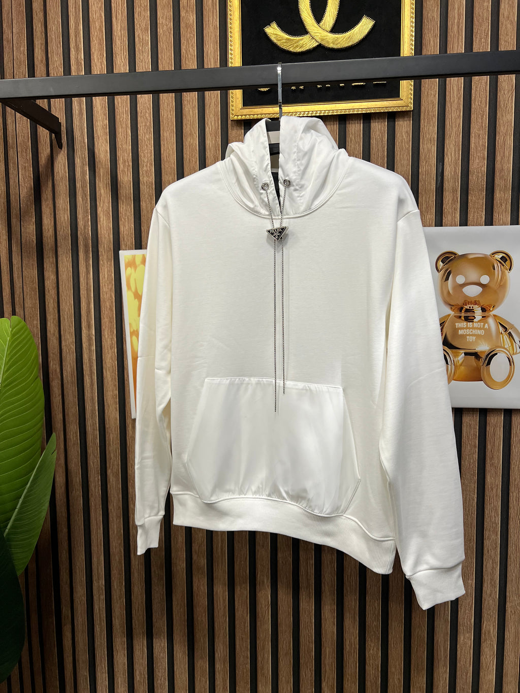 Prada φούτερ με αξεσουάρ p-30