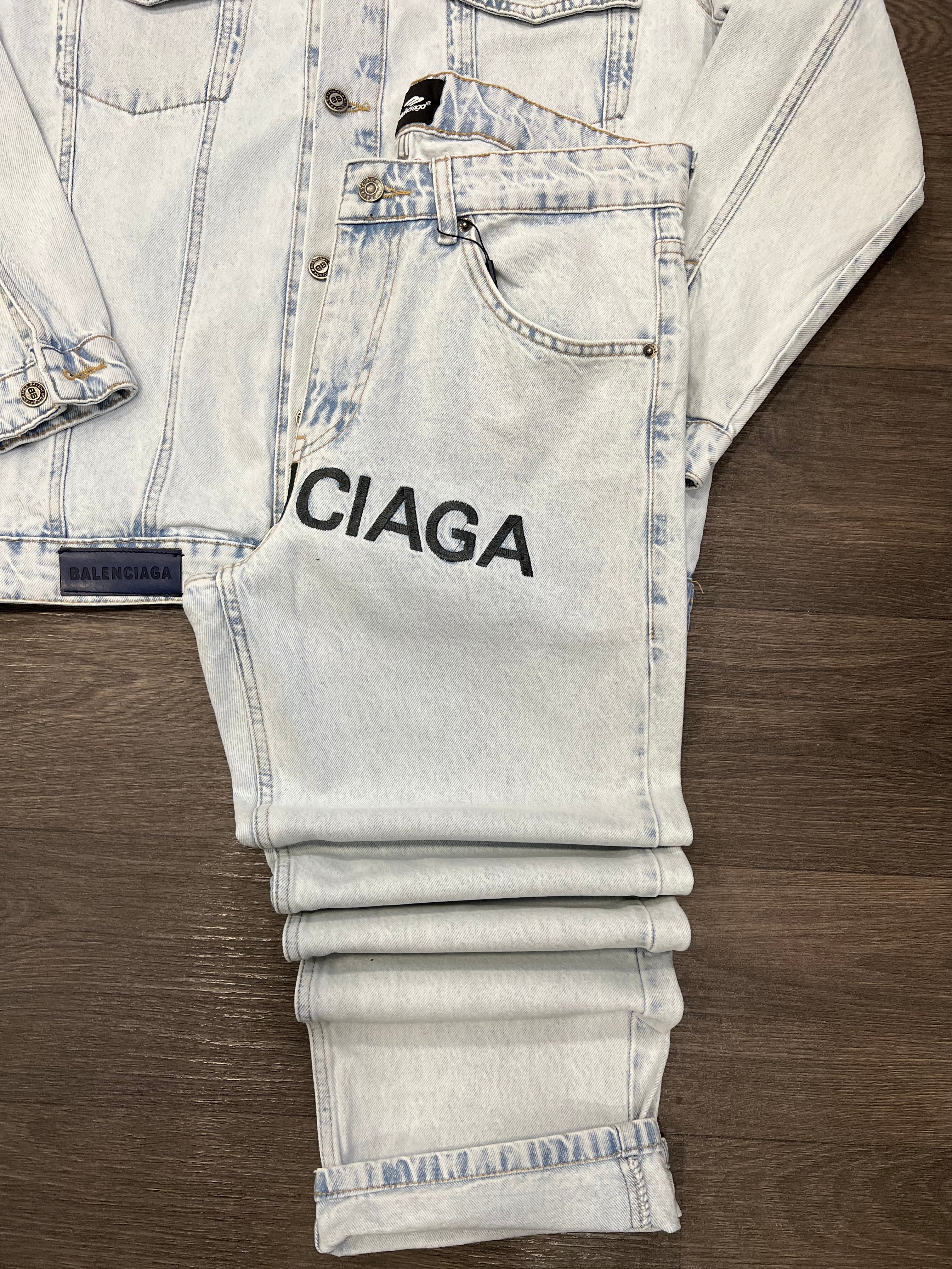 Balenciaga jeans σετ b-4467