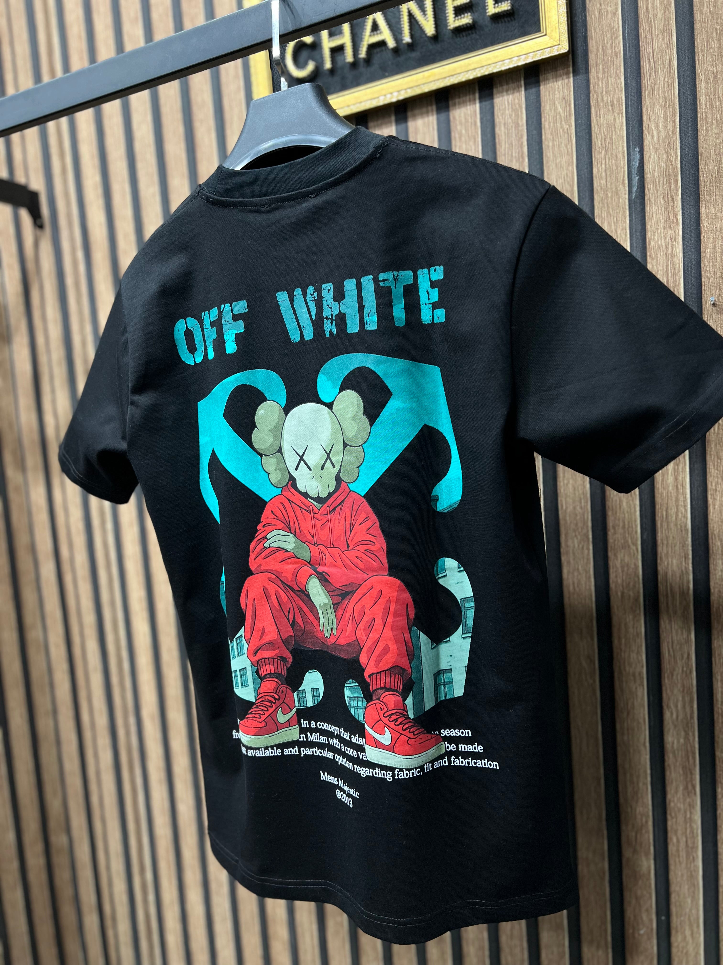 T-shirt Off white Kaws o-2765