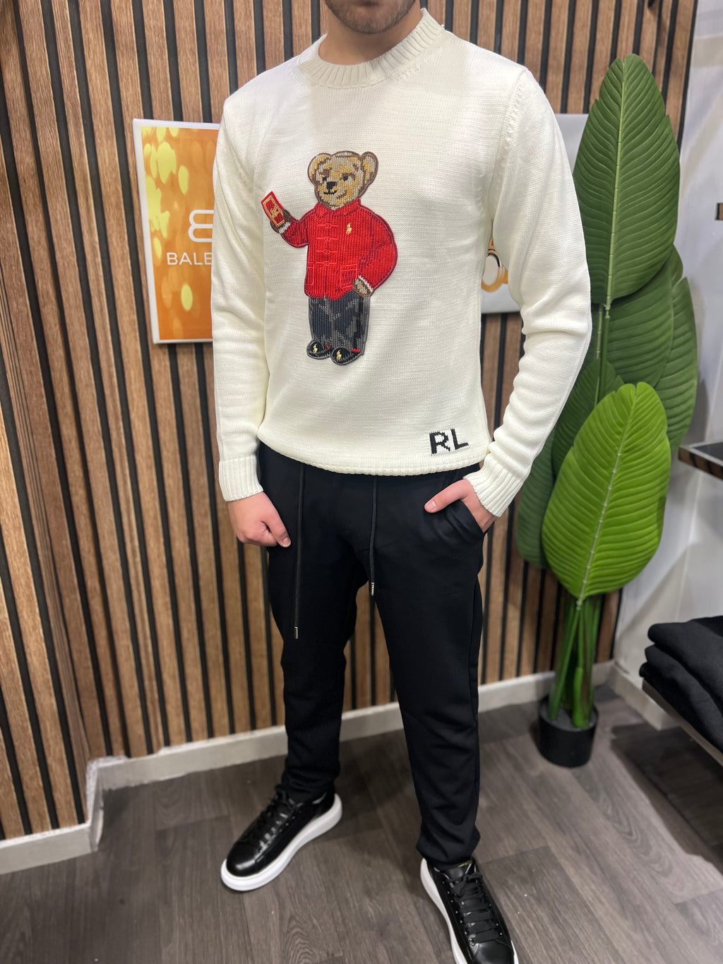 Polo Ralph Lauren bear πλεκτο p-95