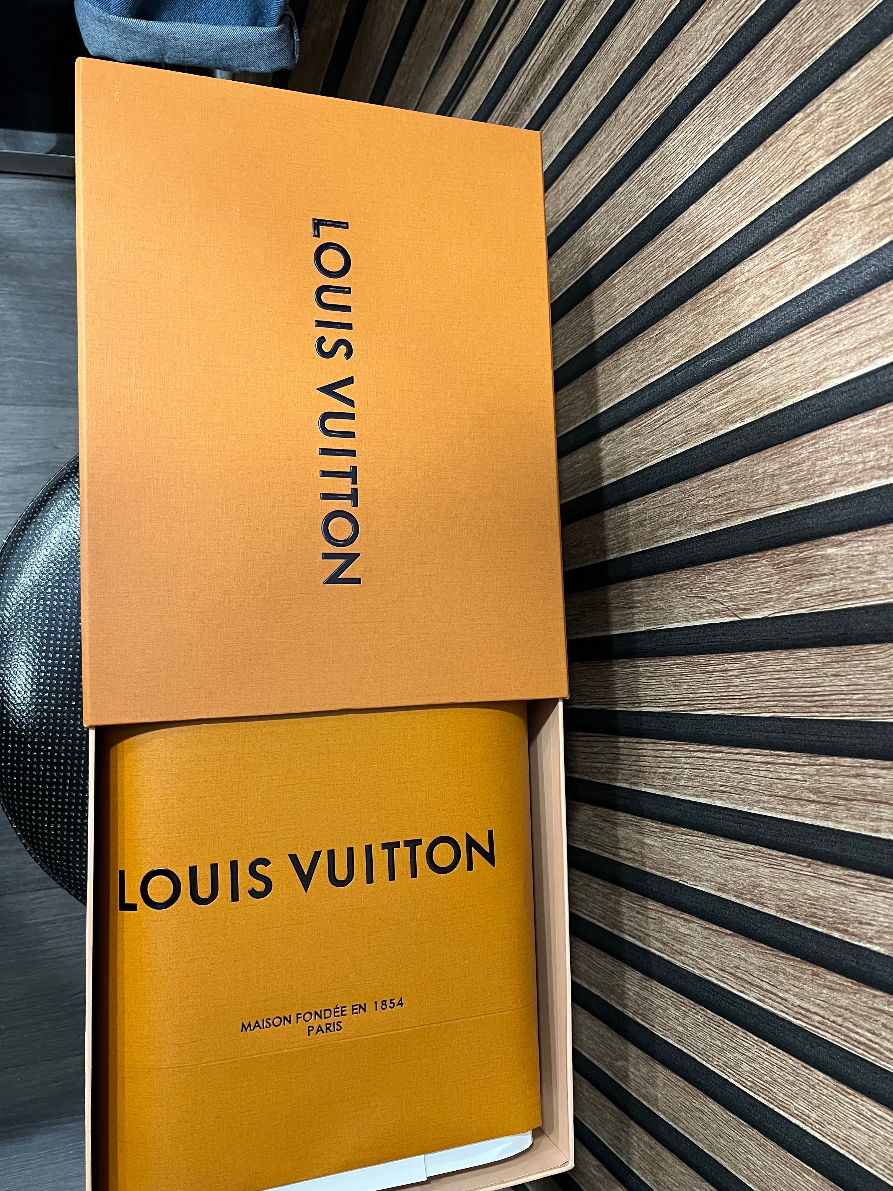 Louis Vuitton Trainers Blue/White Monogram Leather and Denim LVTrainer Sneaker lv-39