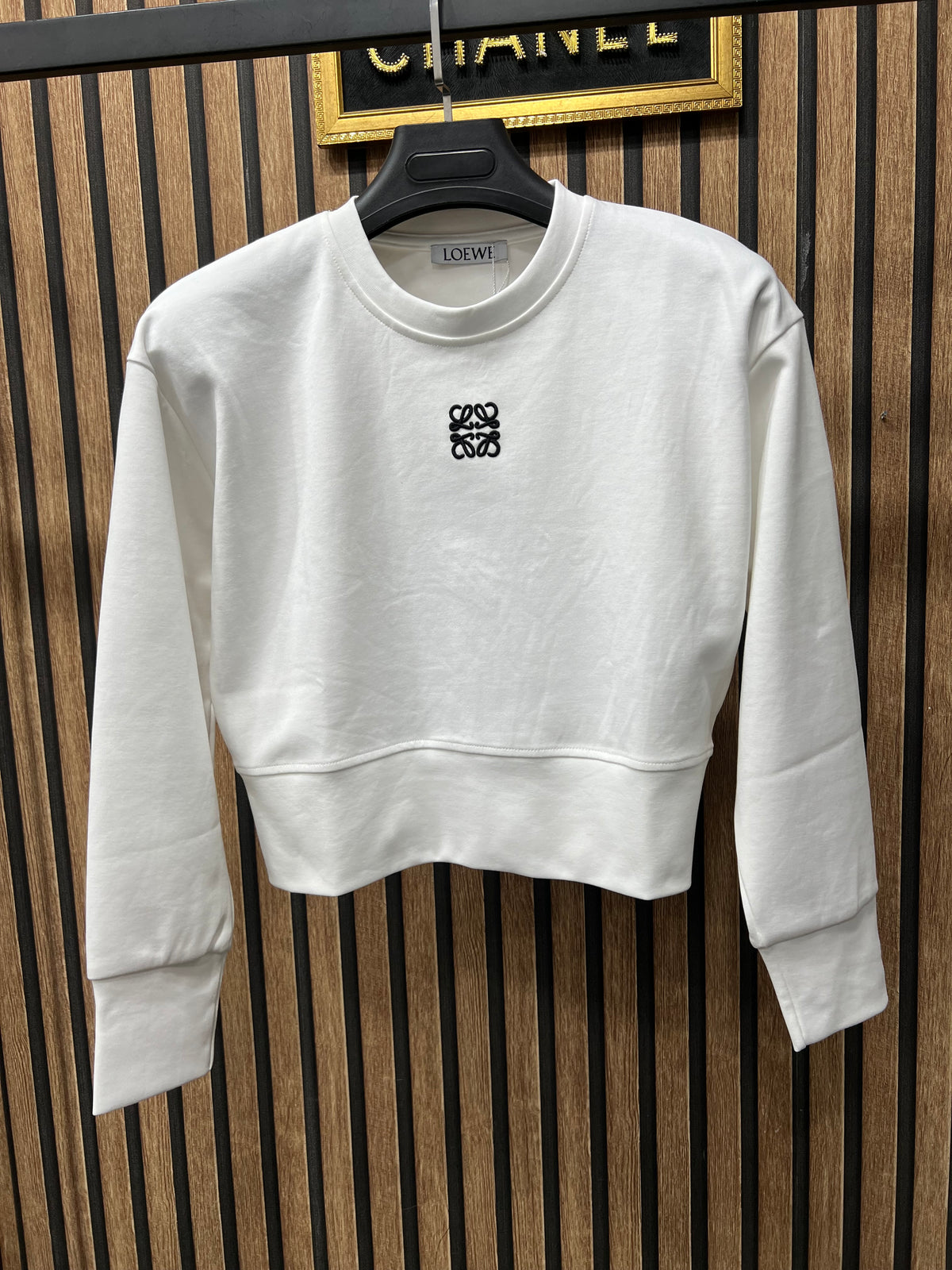 Loewe φούτερ γυναικείο crop l-303