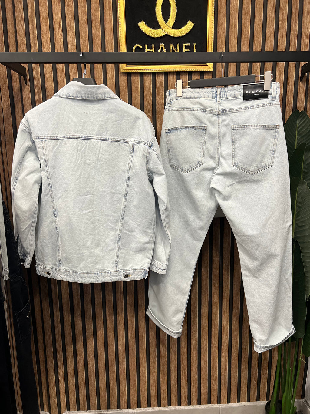 Balenciaga jeans σετ b-4467
