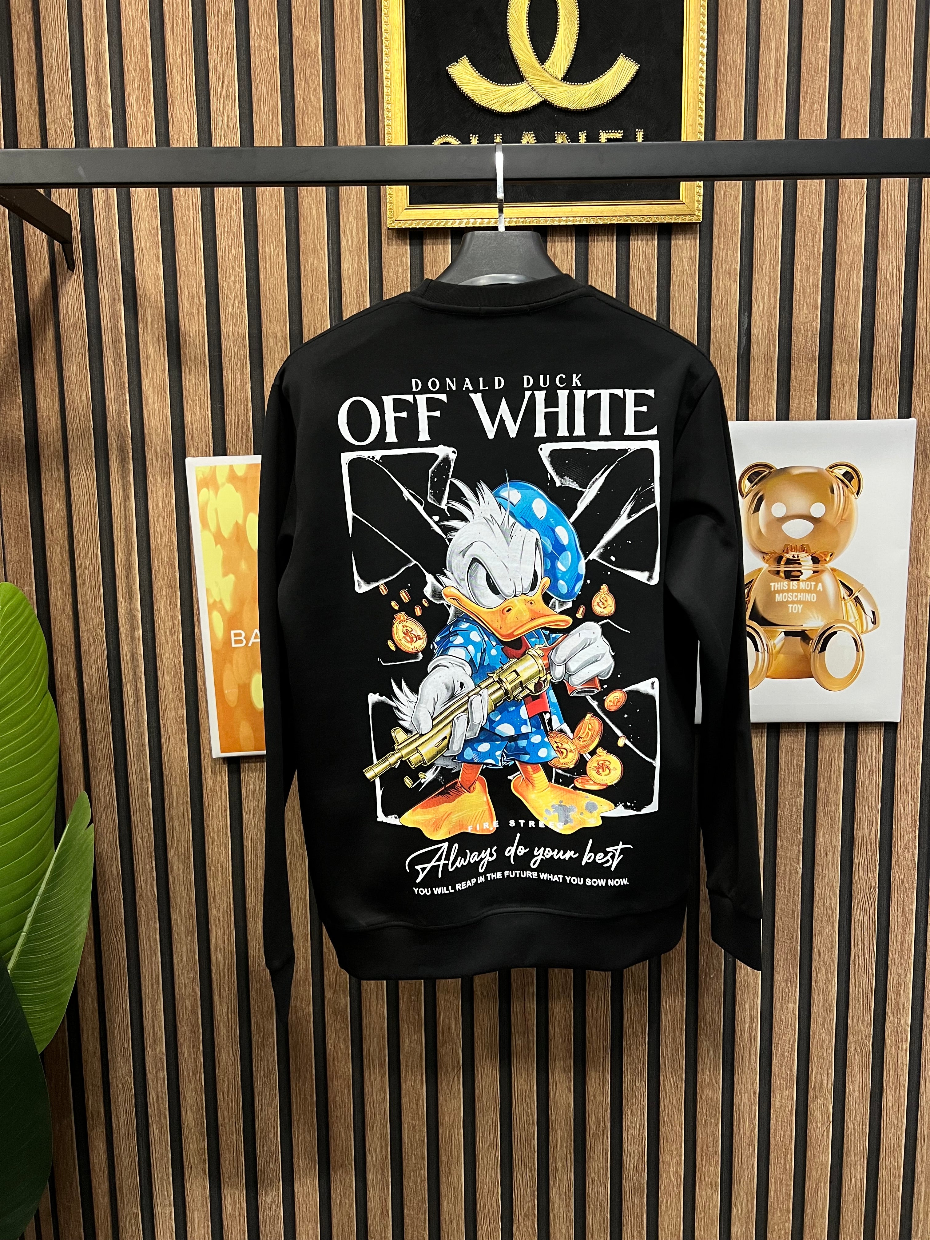 Off White Donald Duck φούτερ o-31