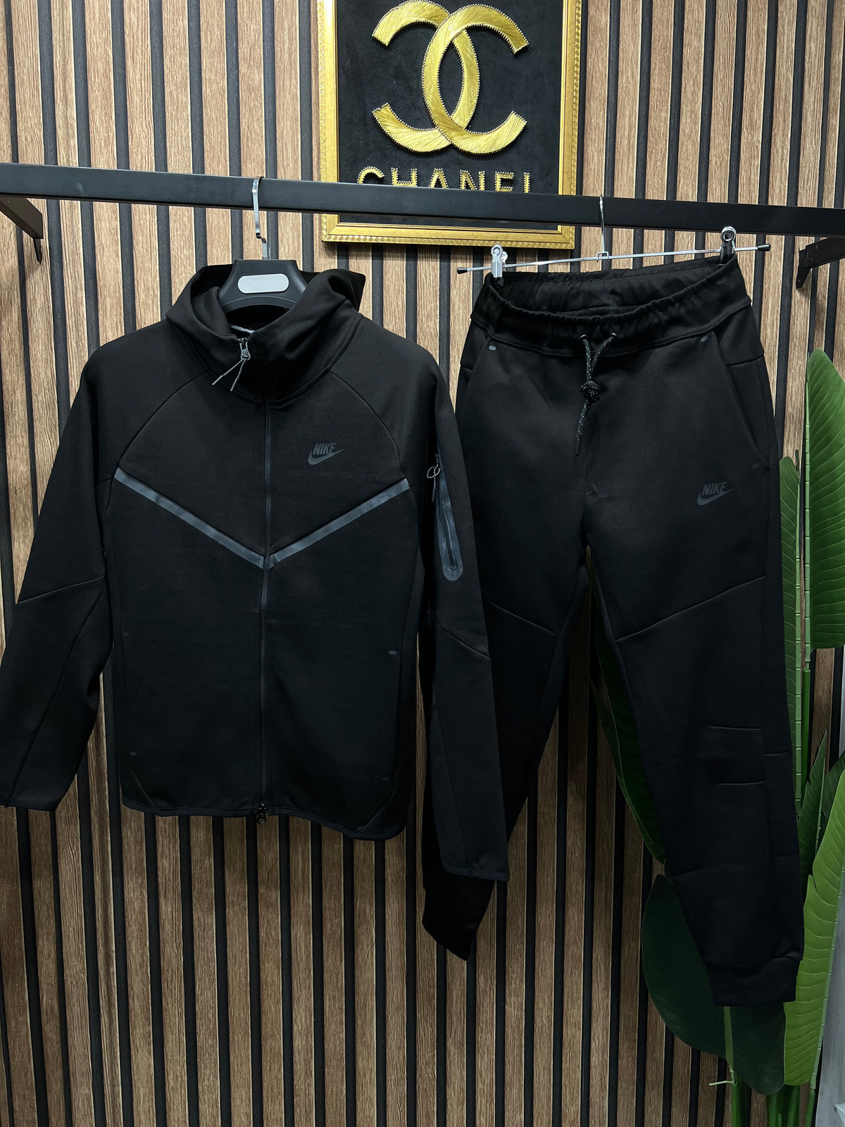 Nike tech fleece set black n-0220