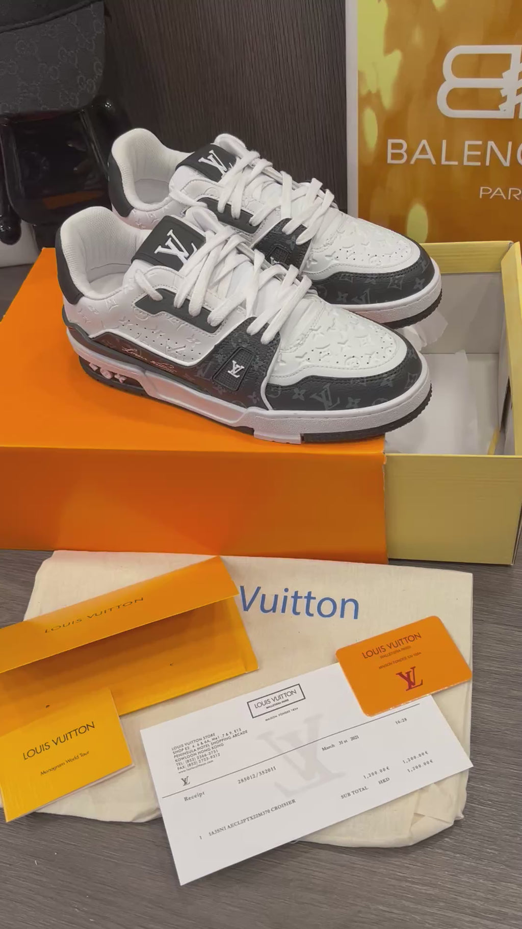 Sneakers  Louis Vuitton Lv trainers  low trainers #54 l-238