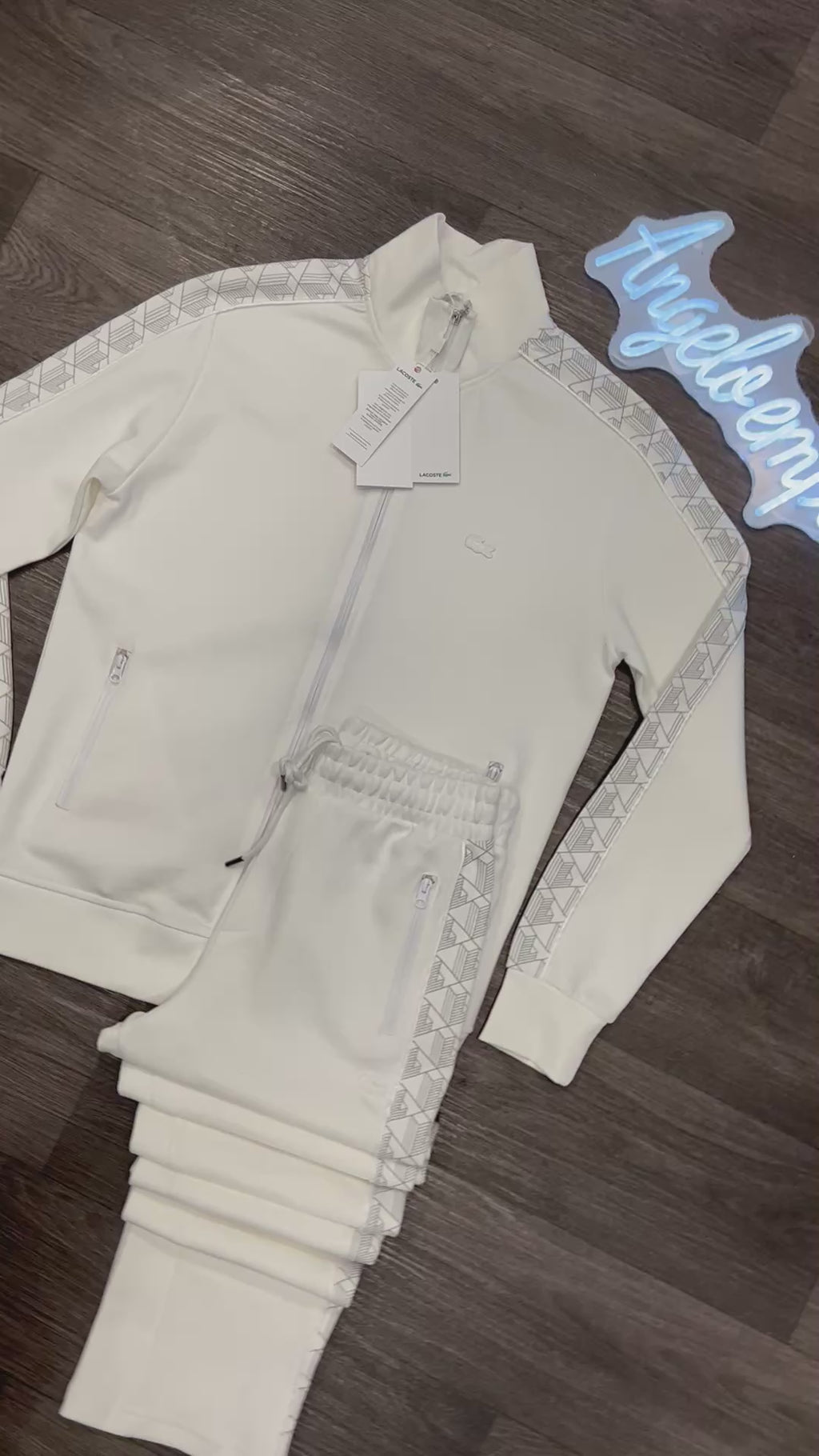 Lacoste σετ monogram l-132