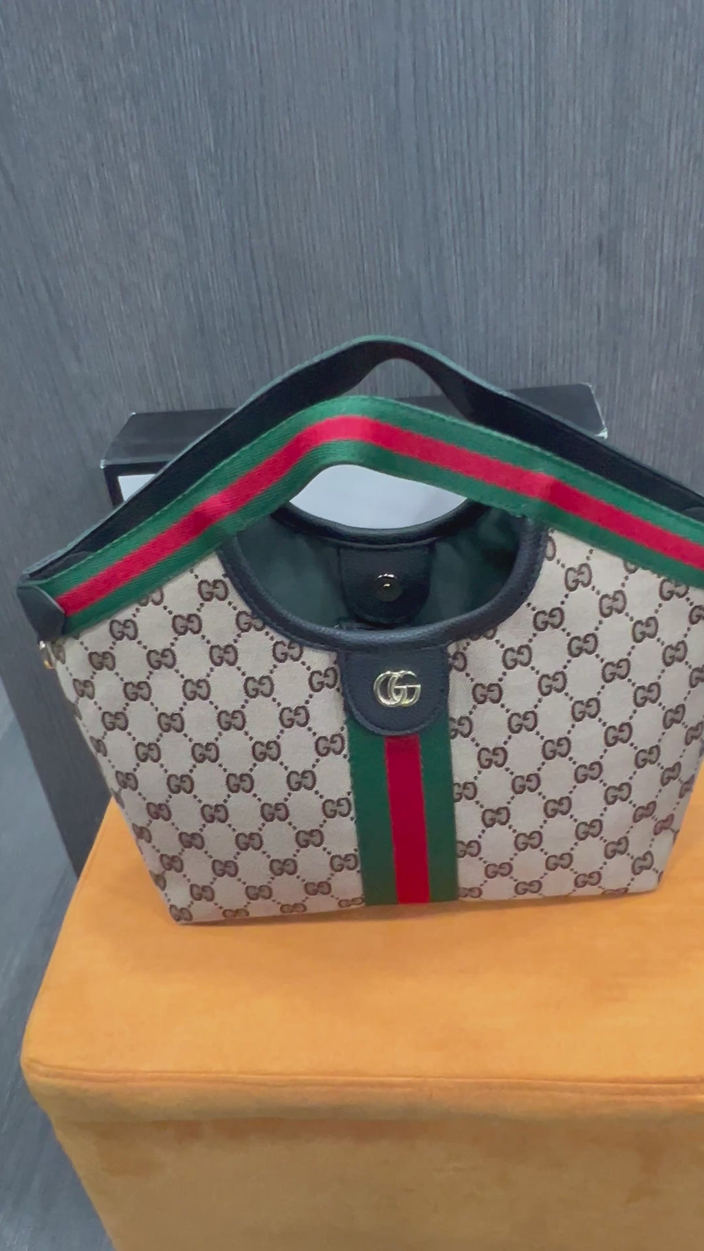 Τσάντα Gucci  Giglio small tote bag gg monogram g-0330