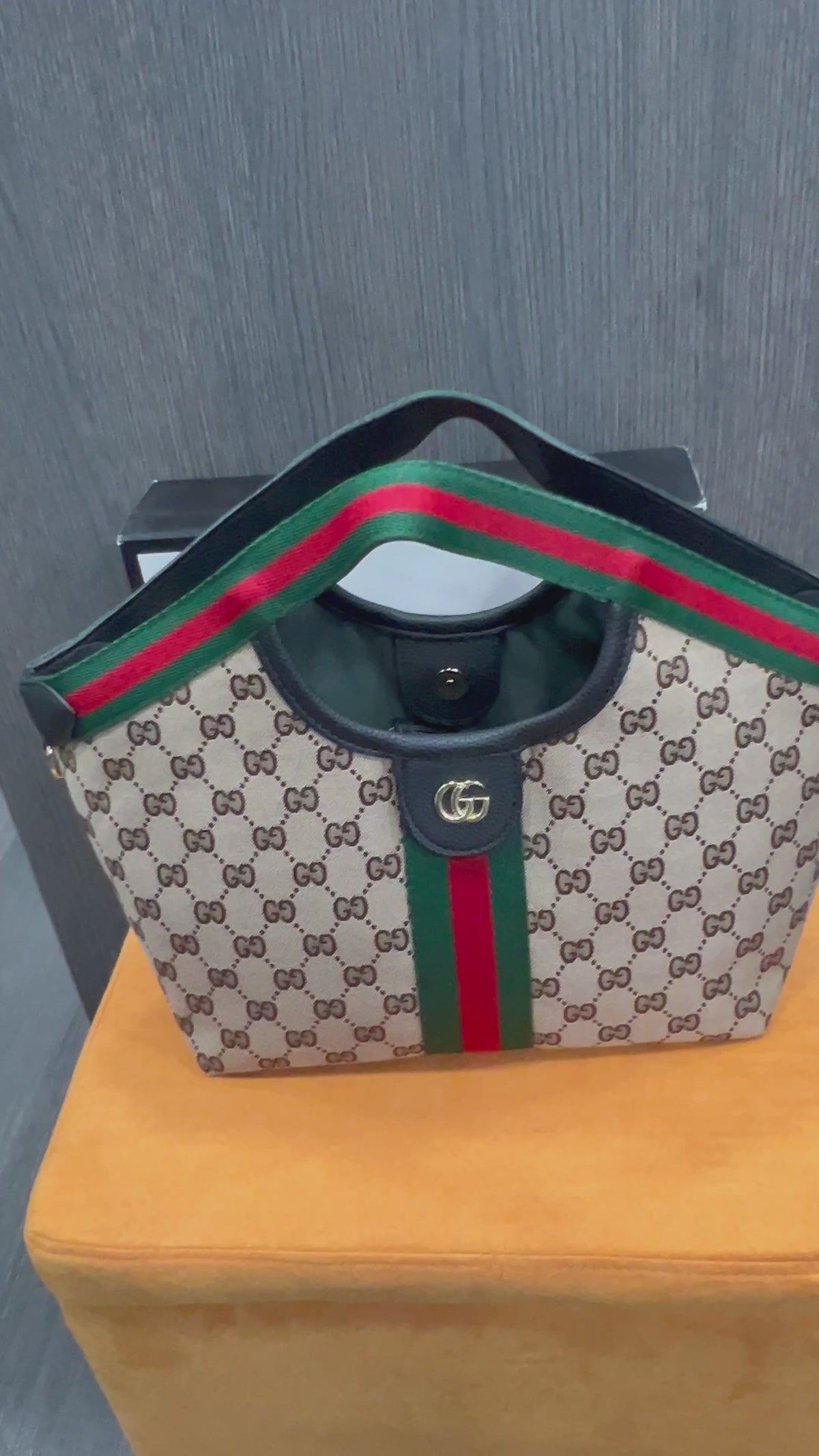 Τσάντα Gucci  Giglio small tote bag gg monogram g-0330