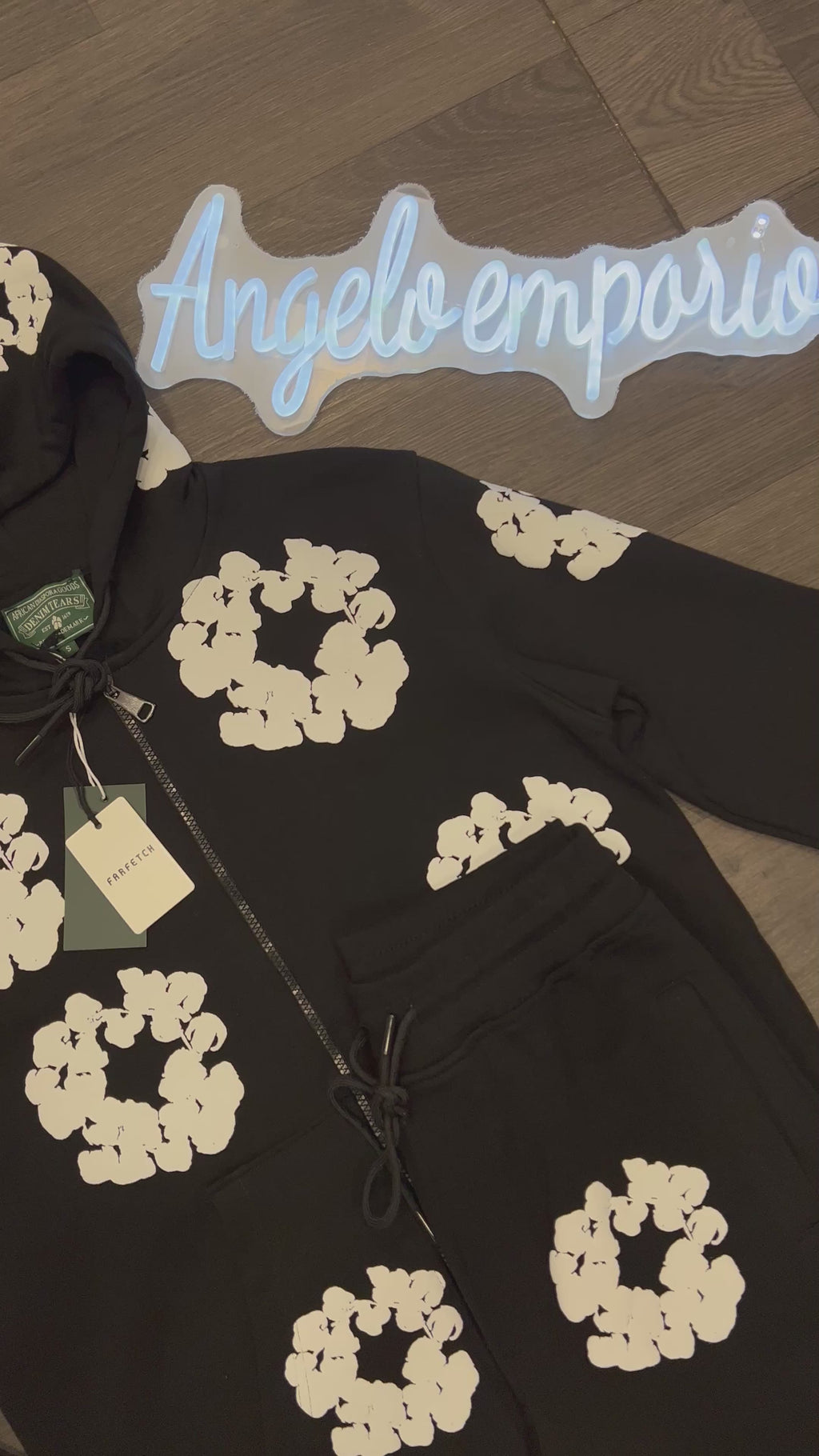 Denim Tears σετ με ζακέτα d-131