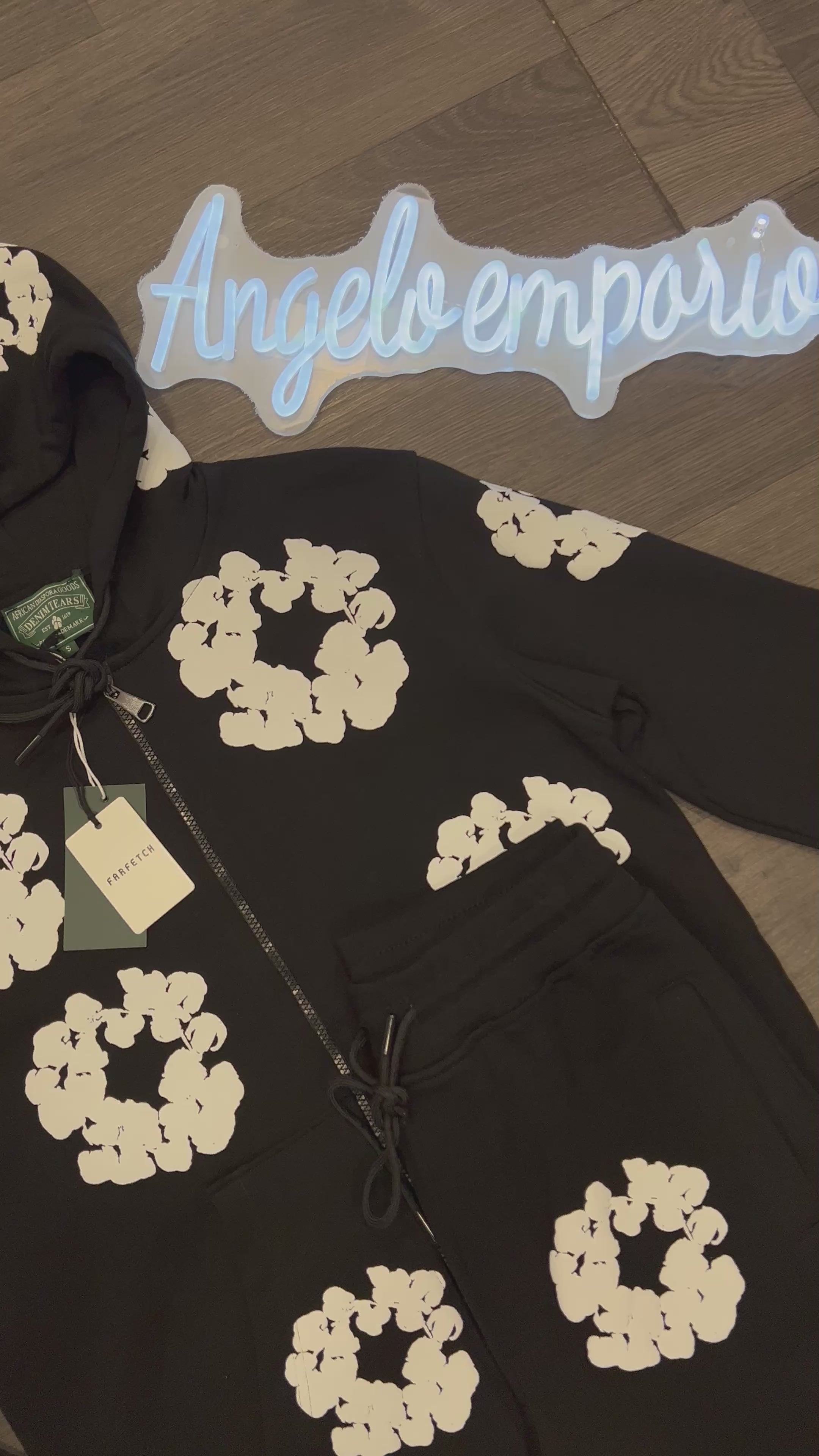 Denim Tears σετ με ζακέτα d-131