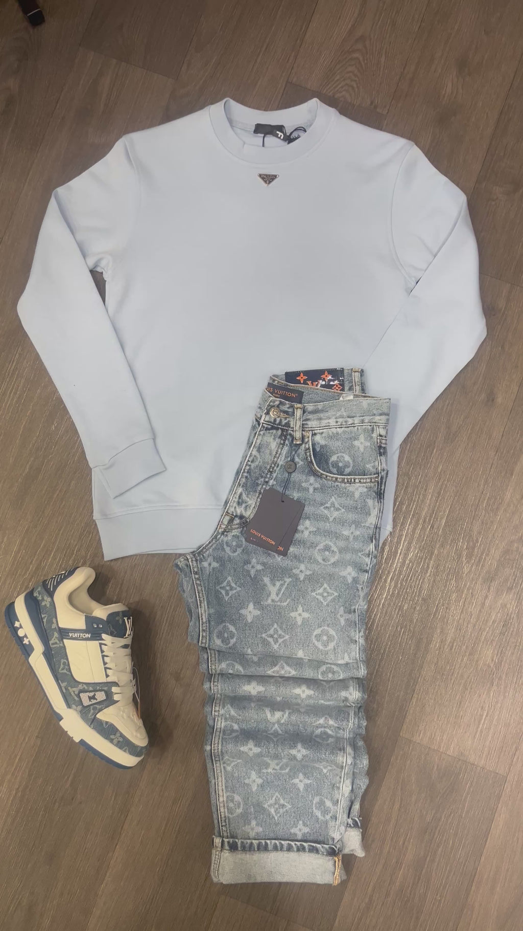 Jeans Louis Vuitton monogram l-503