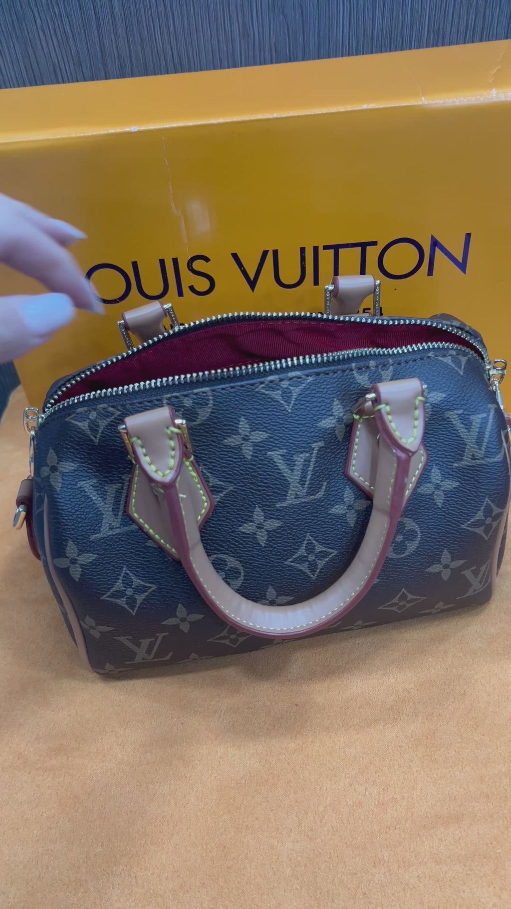 Τσάντα Louis Vuitton Speedy monogram l-0120