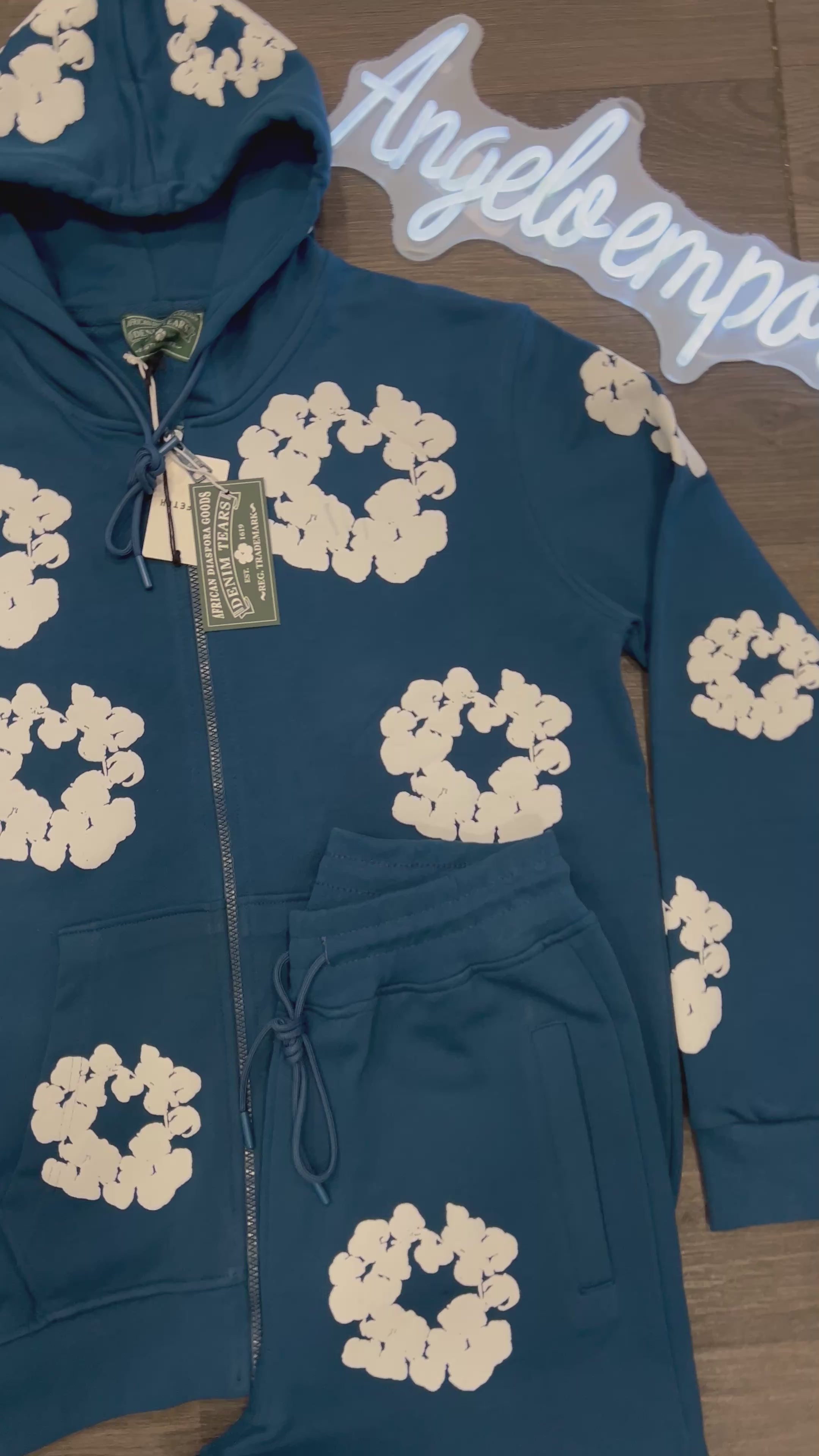 Denim Tears σετ  με ζακέτα d-133