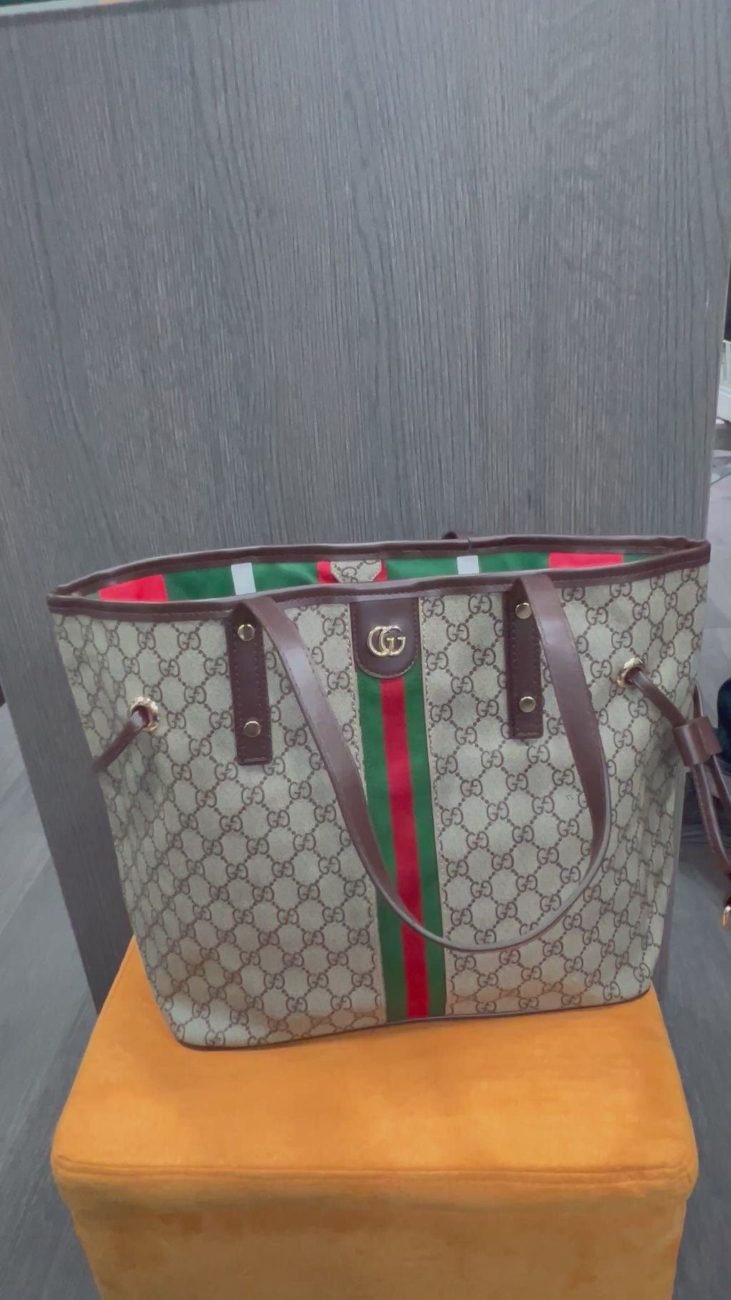 Τσάντα Gucci  Ophidia large tote bag GG Supreme g-0660